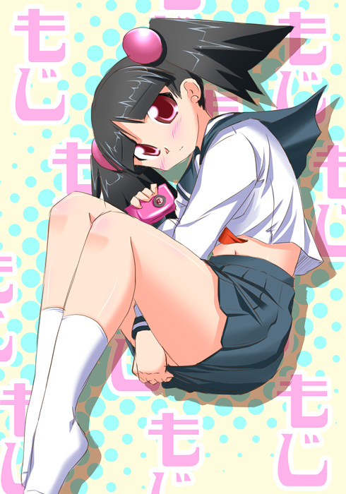 otonashi meru (sayonara zetsubou sensei) drawn by nekono_matatabi