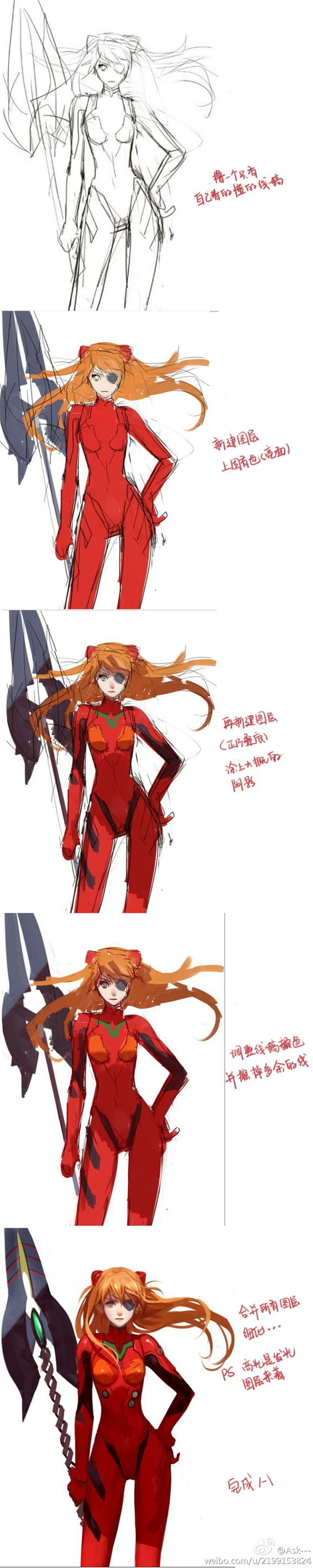 souryuu asuka langley (neon genesis evangelion) drawn by ask_(askzy)