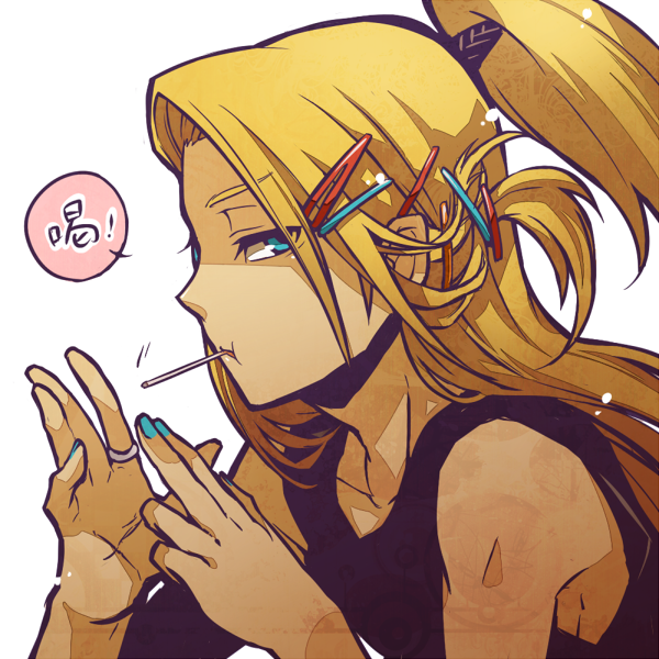 deidara (naruto and 1 more) drawn by yosakuh