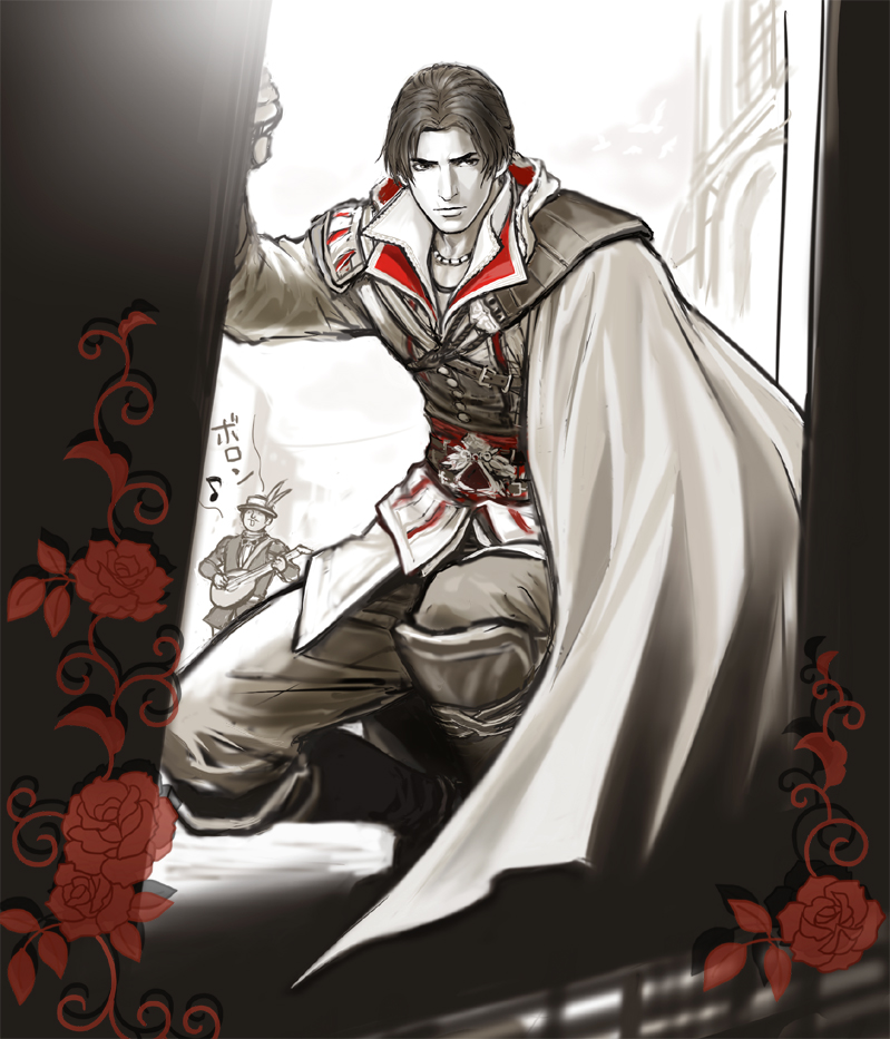 ezio auditore da firenze (assassin's creed and 1 more) drawn by ya-ma-to