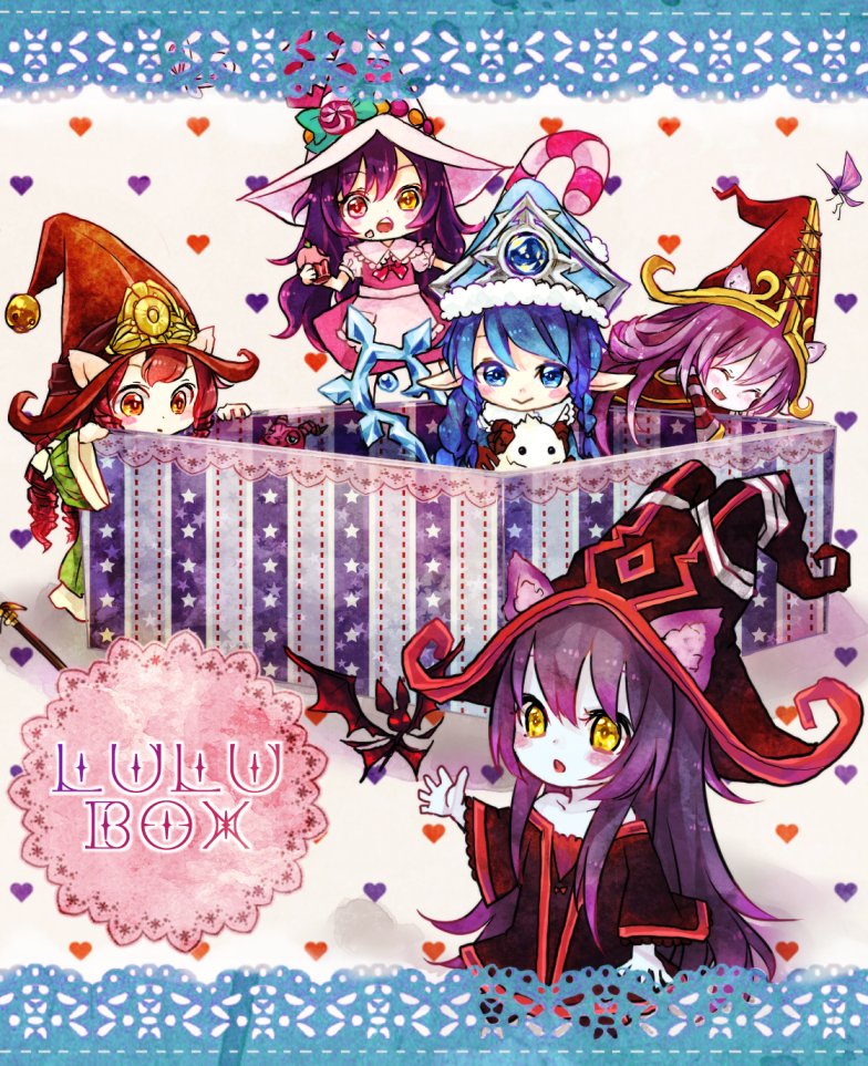 lulu, poro, and pix (league of legends) drawn by tachikoma_(shin-a)