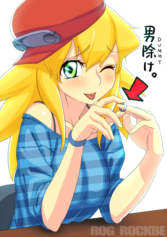 roll caskett (mega man and 1 more) drawn by rog_rockbe