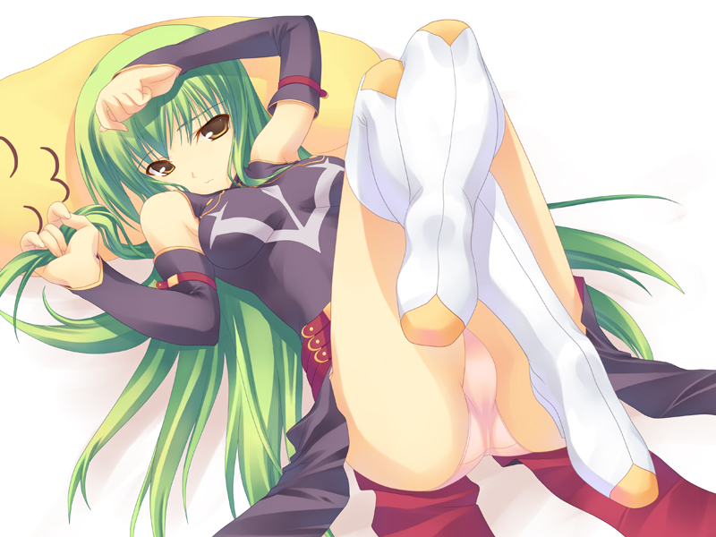c.c. and cheese-kun (code geass and 1 more) drawn by aoi_sora-maru