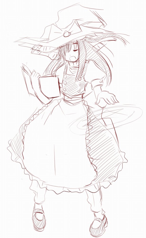 kirisame marisa and ikezawa hanako (touhou and 1 more) drawn by kekekeke