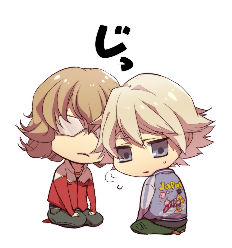 barnaby brooks jr. and ivan karelin (tiger & bunny) drawn by hanaichi_(hana13)