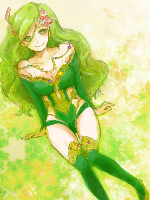 rydia (final fantasy and 2 more) drawn by namechi