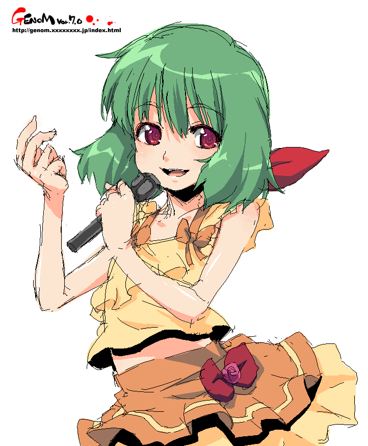 ranka lee (macross and 1 more) drawn by onija_tarou