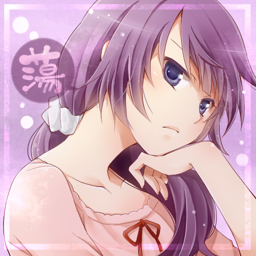 senjougahara hitagi (monogatari and 2 more) drawn by shima_riu