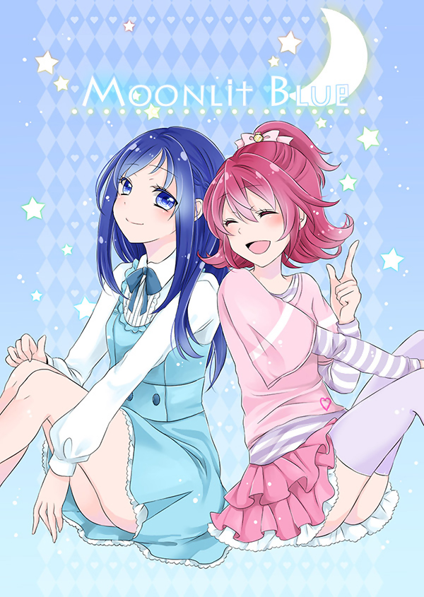 hishikawa rikka and aida mana (precure and 1 more) drawn by osase_(nira33)