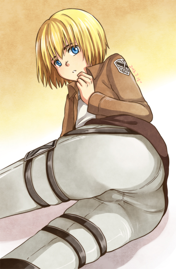 armin arlert (shingeki no kyojin) drawn by moxue_qianxi