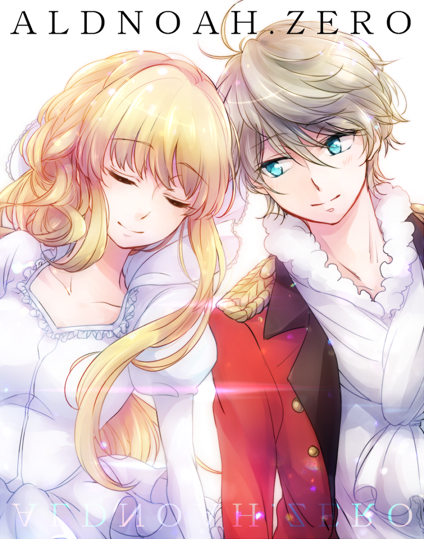 slaine troyard and asseylum vers allusia (aldnoah.zero) drawn by t0day8