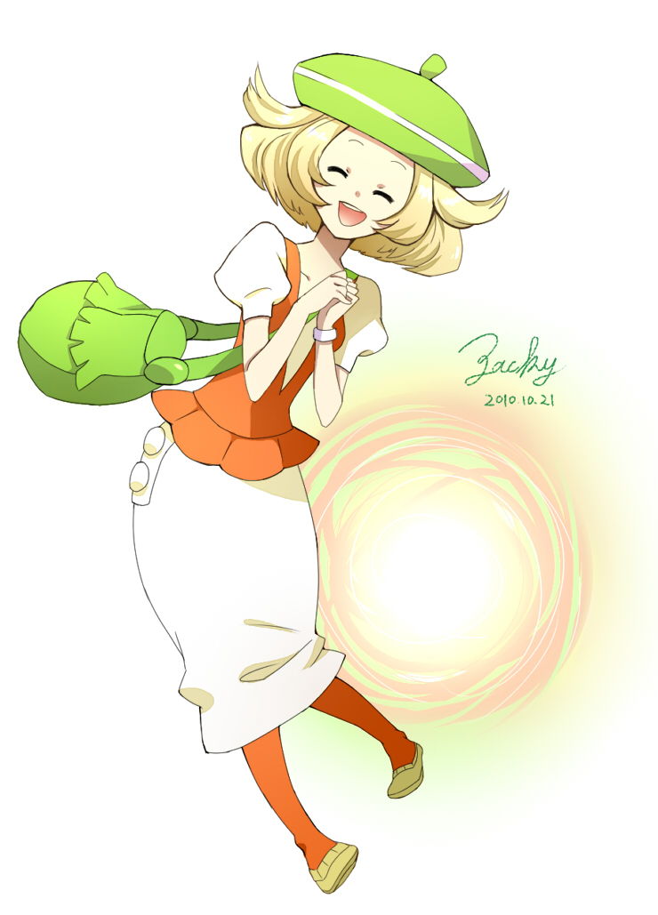 bianca (pokemon and 1 more) drawn by zacky_(hamigakioisii)