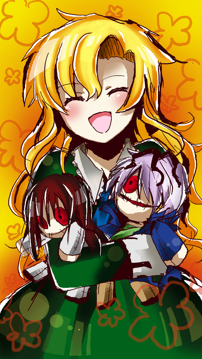 ib, mary, and garry (ib) drawn by log_80000