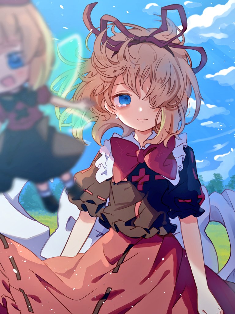 medicine melancholy and su-san (touhou) drawn by nene_man