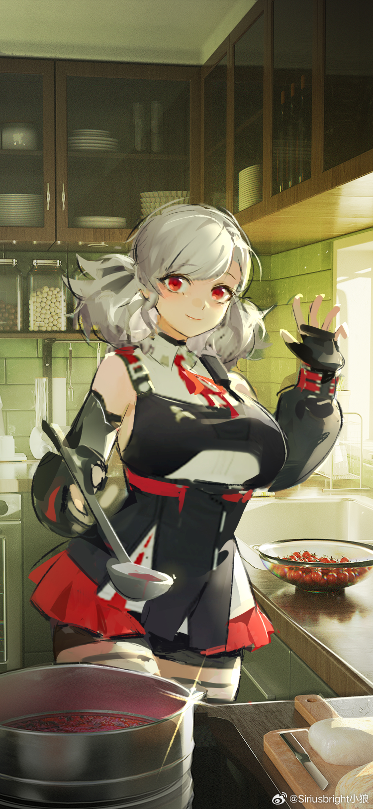 spas-12 and sabrina (girls' frontline and 1 more) drawn by siriusbright_(xiaolang)