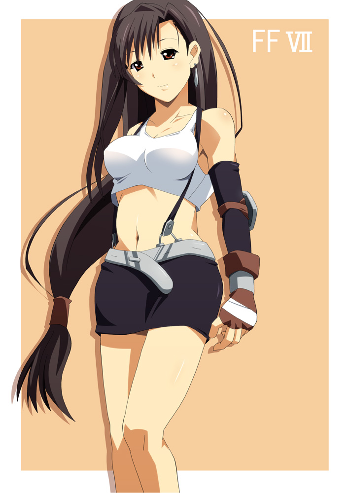 tifa lockhart (final fantasy and 1 more) drawn by shin'ya_(nanp)