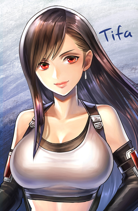 tifa lockhart (final fantasy and 2 more) drawn by haru_(toyst)