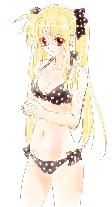 fate testarossa (lyrical nanoha and 1 more) drawn by tokoharu