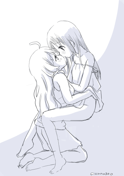 chito and yuuri (shoujo shuumatsu ryokou) drawn by mitou_kana
