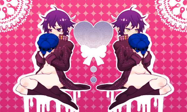 shirogane naoto and shadow naoto (persona and 1 more) drawn by mot