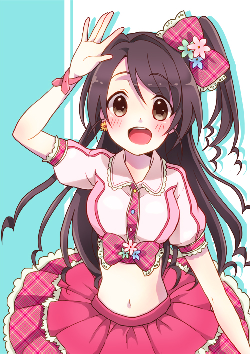 shimamura uzuki (idolmaster and 1 more) drawn by naju_soreiyu
