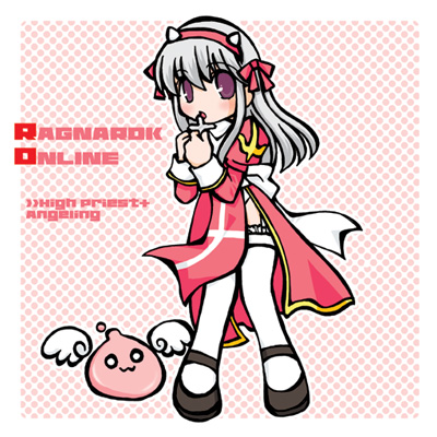 high priest and angeling (ragnarok online) drawn by yazawa_kazuki