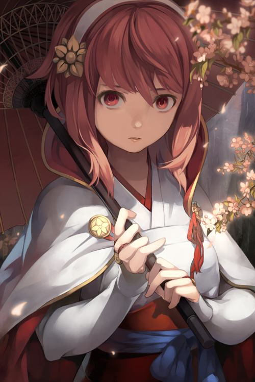 sakura (fire emblem and 1 more) drawn by riku_(wana)