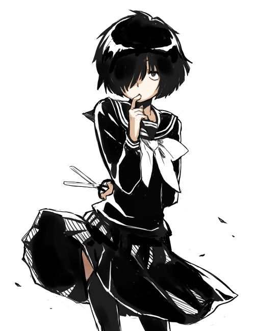 urabe mikoto (nazo no kanojo x) drawn by minato_fumi