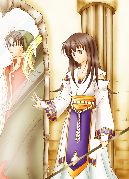 tir mcdohl, viki, and gremio (gensou suikoden and 1 more)