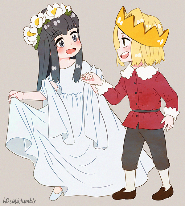kiryuuin satsuki and iori shirou (kill la kill) drawn by h0saki