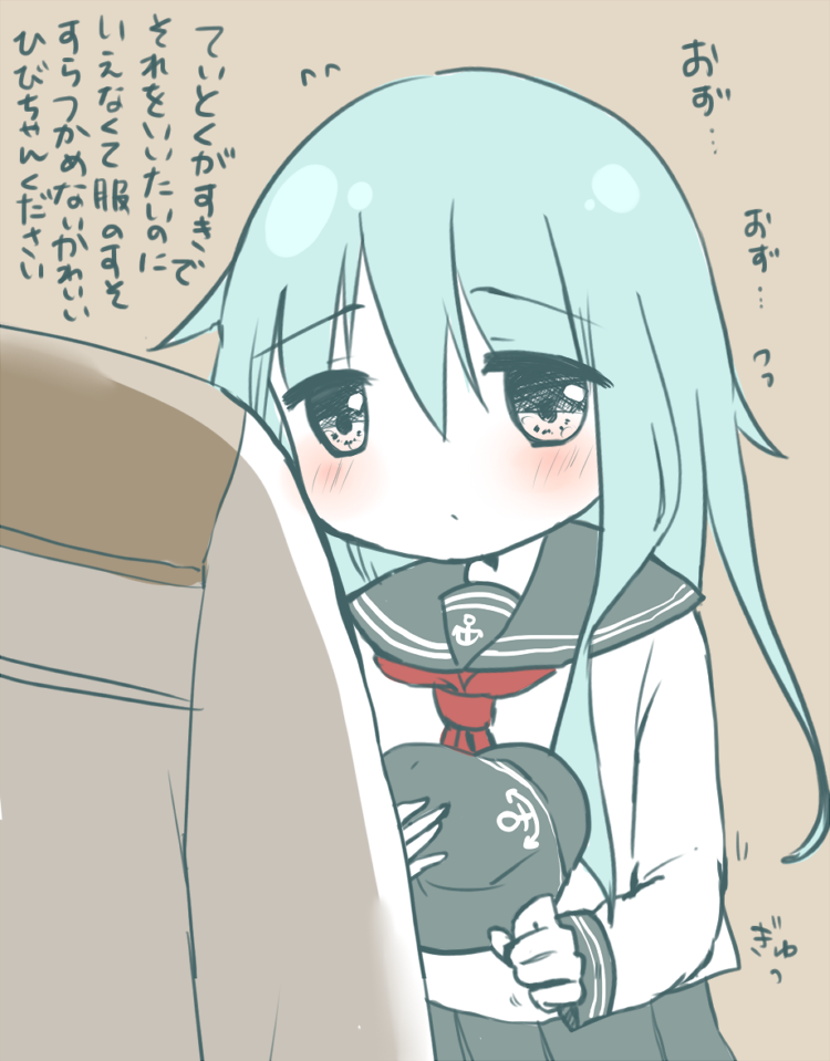admiral and hibiki (kantai collection) drawn by tsuchihara_ai