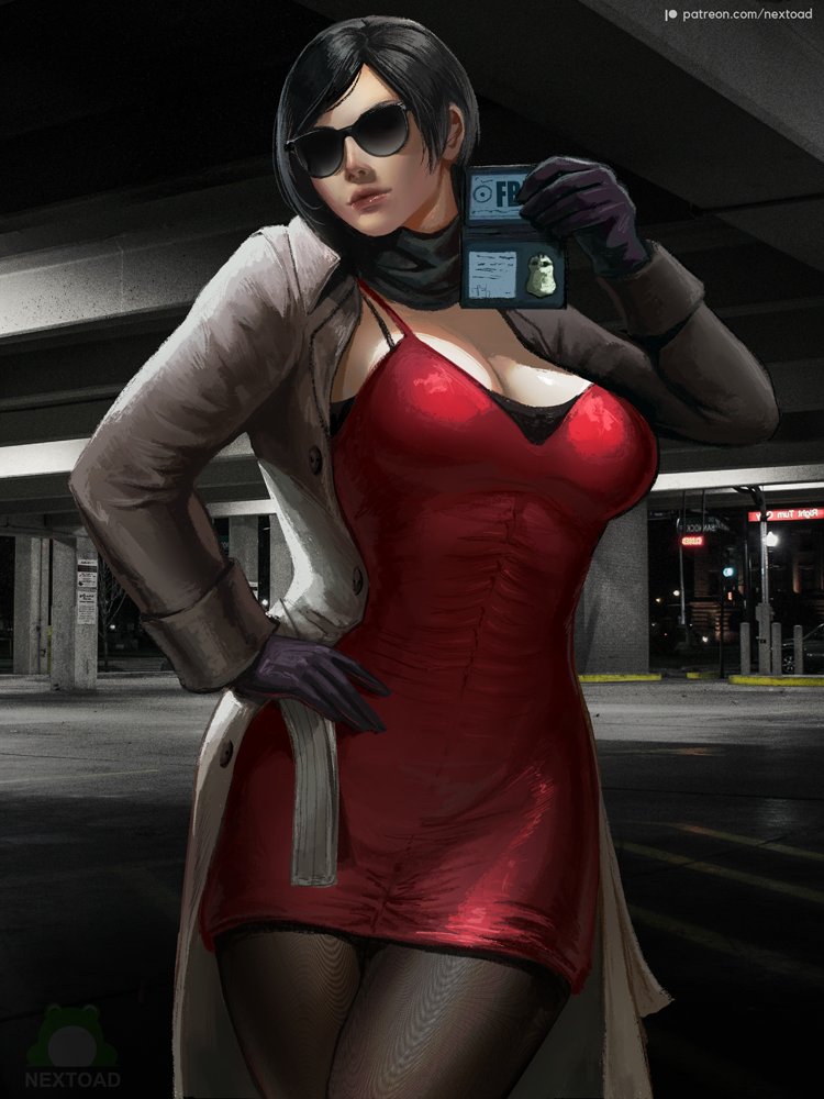 ada wong (resident evil and 1 more) drawn by nextoad