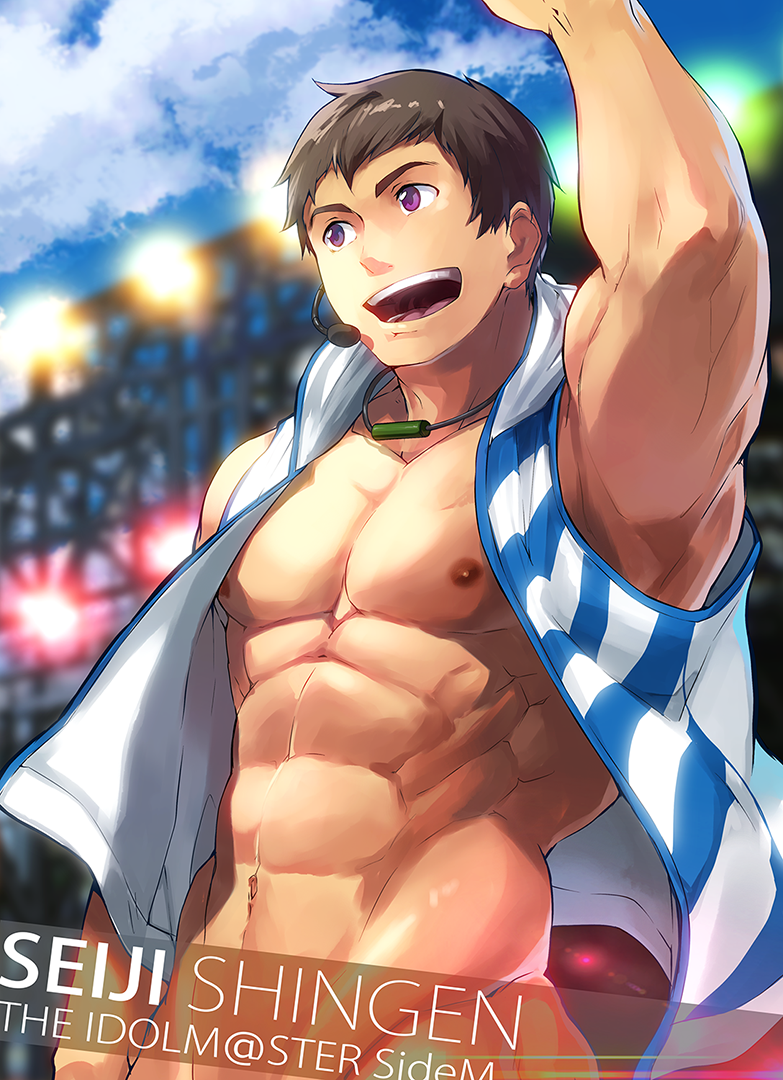 shingen seiji (idolmaster and 1 more) drawn by 8_(yamalu)