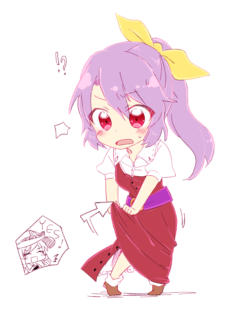 watatsuki no yorihime and watatsuki no toyohime (touhou) drawn by 6_(yuchae)