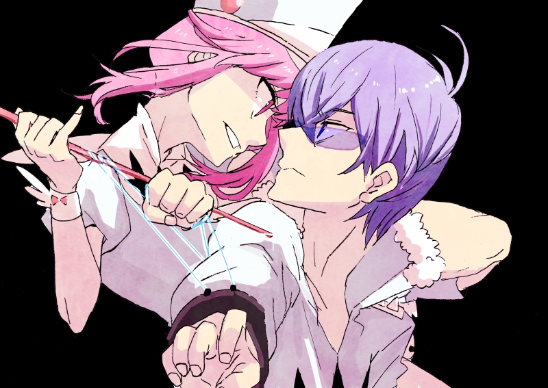 jakuzure nonon and inumuta houka (kill la kill) drawn by ishihara_saika