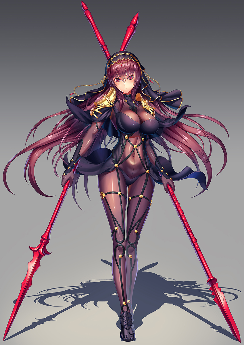 scathach (fate and 1 more) drawn by tako_seijin