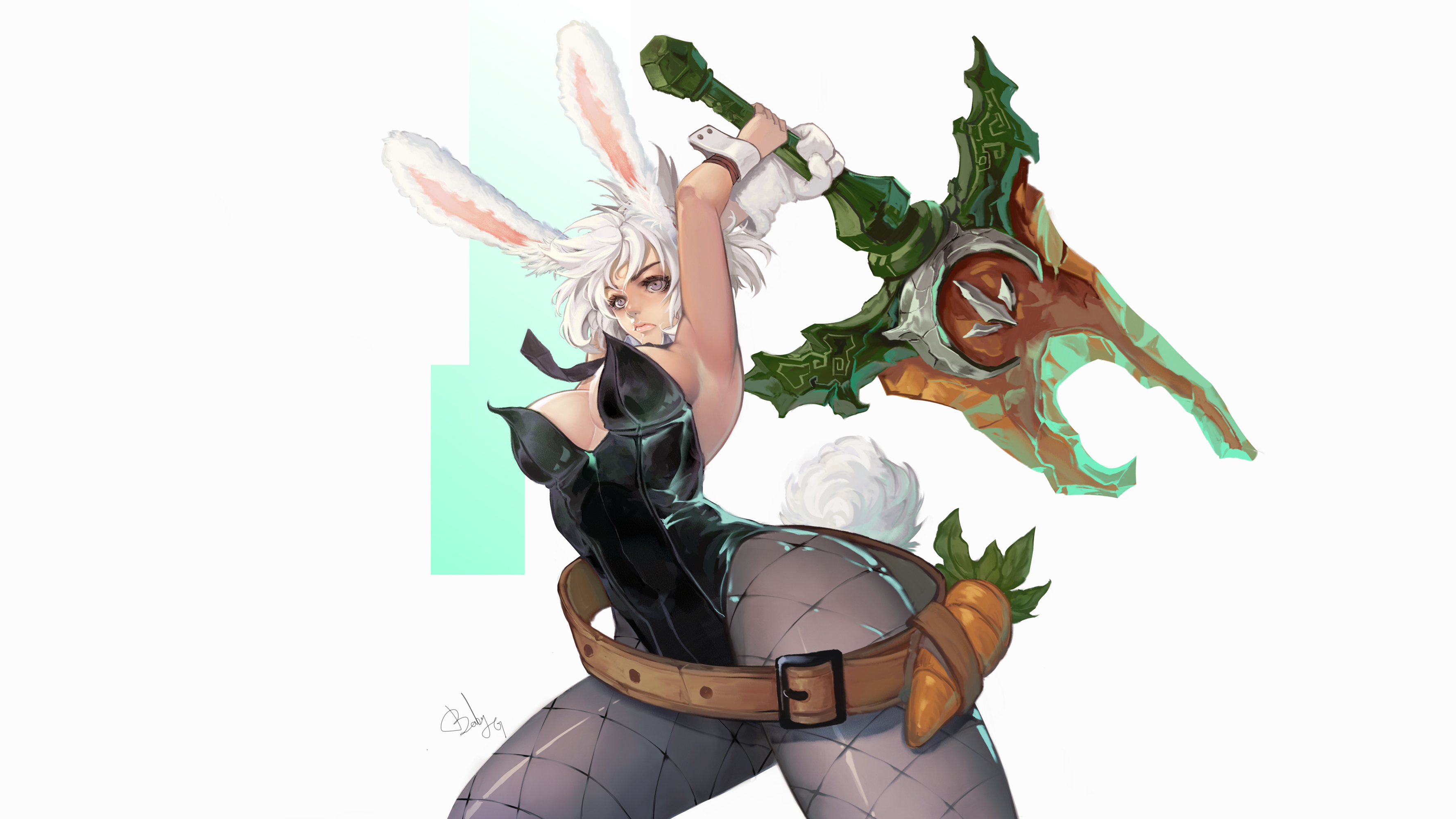Source. riven and battle bunny riven (league of legends) drawn by. danbooru.donmai.us. 