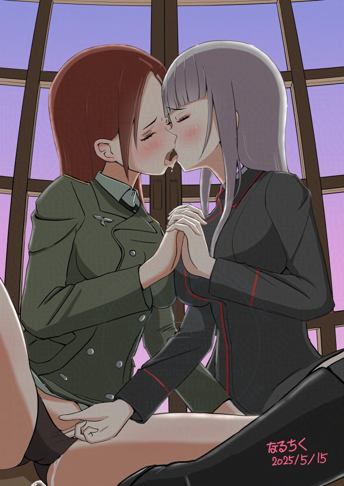 minna-dietlinde wilcke and heidimarie w. schnaufer (world witches series and 1 more) drawn by naruchisukisuki