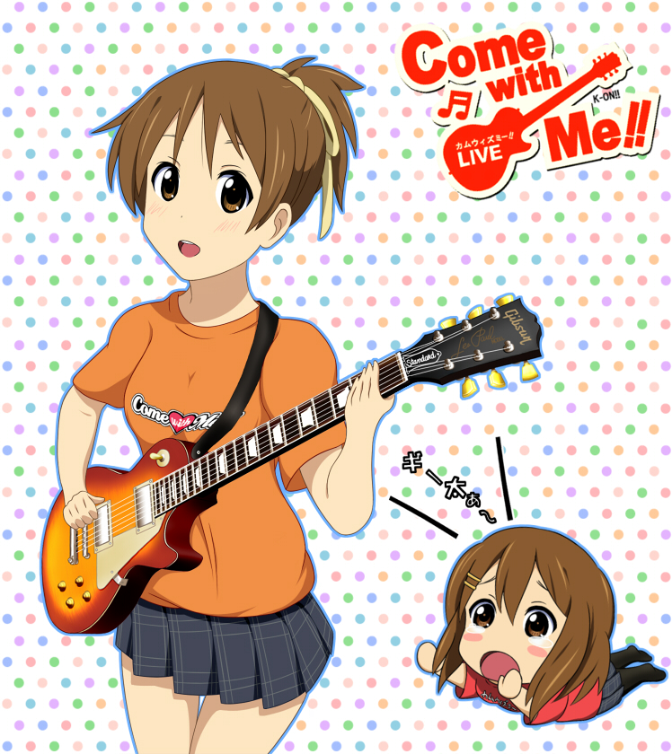 hirasawa yui and hirasawa ui (k-on!) drawn by nangokushirokuma