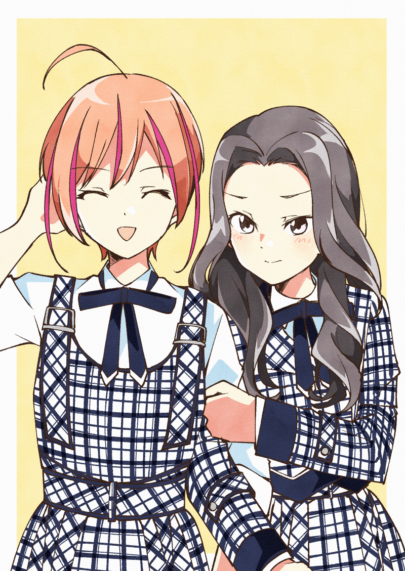 orihara sumika and himuro mizuki (22/7) drawn by trefle_r