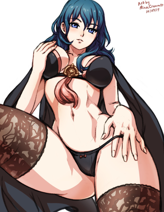 female byleth (fire emblem and 1 more) drawn by mina_cream