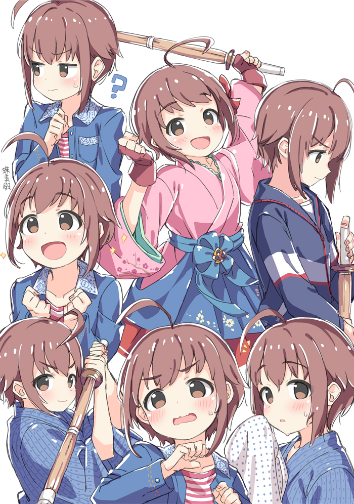 wakiyama tamami (idolmaster and 1 more) drawn by kuresuku_(lessons)