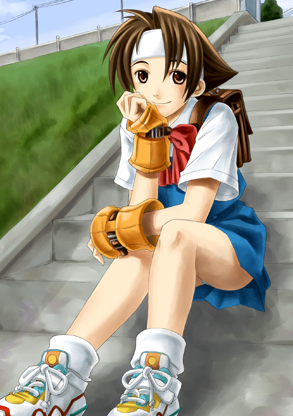 wakaba hinata (justice gakuen and 1 more) drawn by ryou_(pixiv22748)
