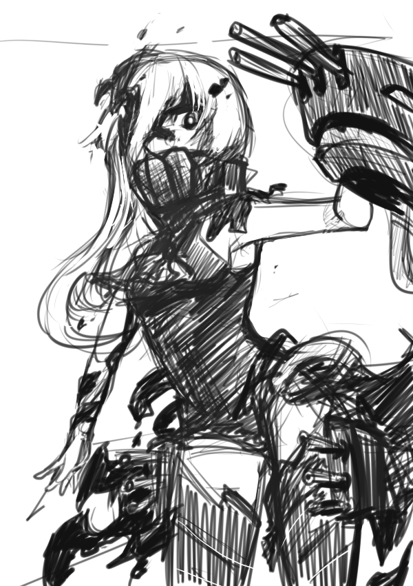 ne-class heavy cruiser (kantai collection) drawn by miso_dengaku_(donadonaton)
