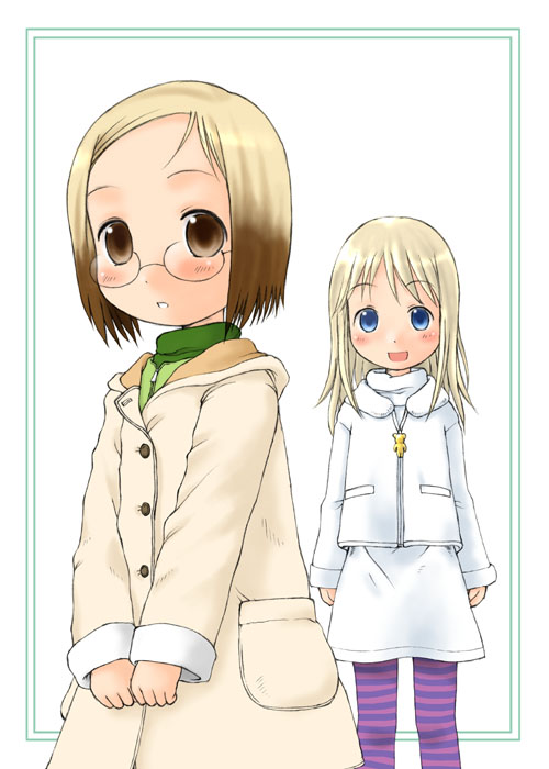 ana coppola and sakuragi matsuri (ichigo mashimaro) drawn by velfro