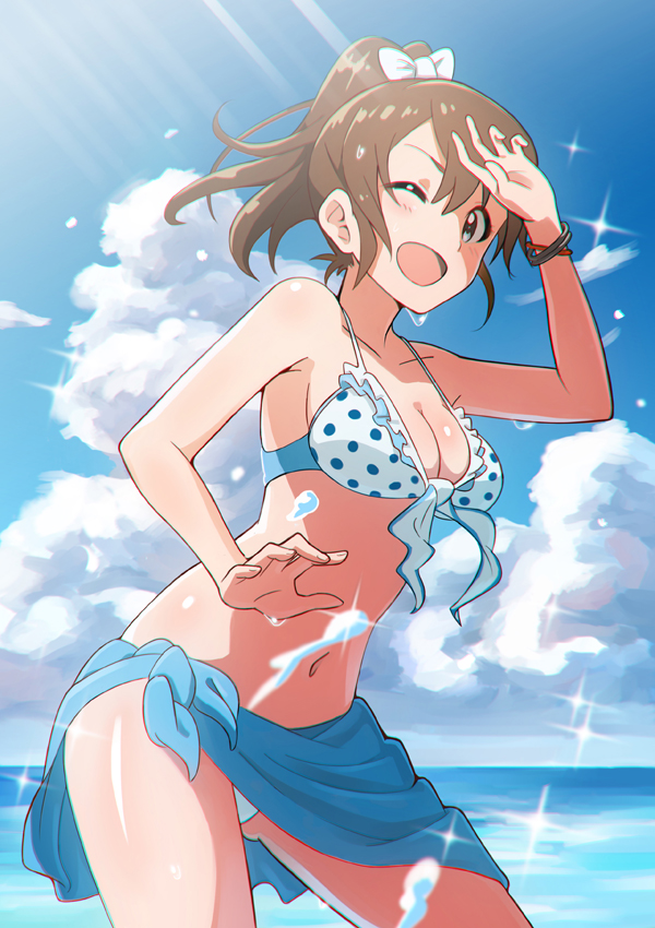 satake minako (idolmaster and 1 more) drawn by red10