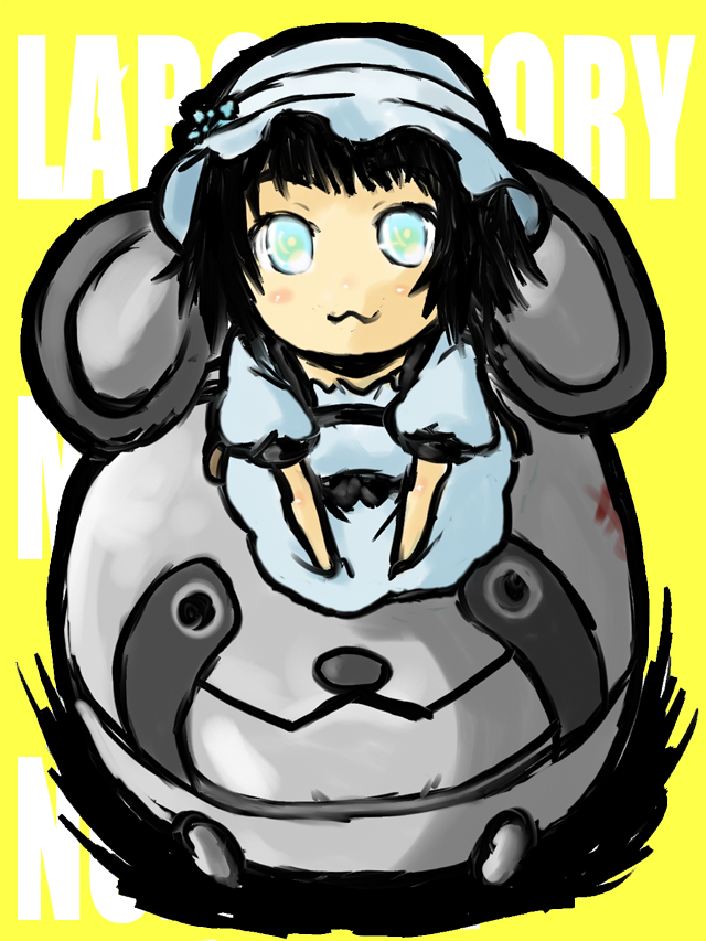 shiina mayuri (steins;gate) drawn by hanimaru_(h@nimaru)