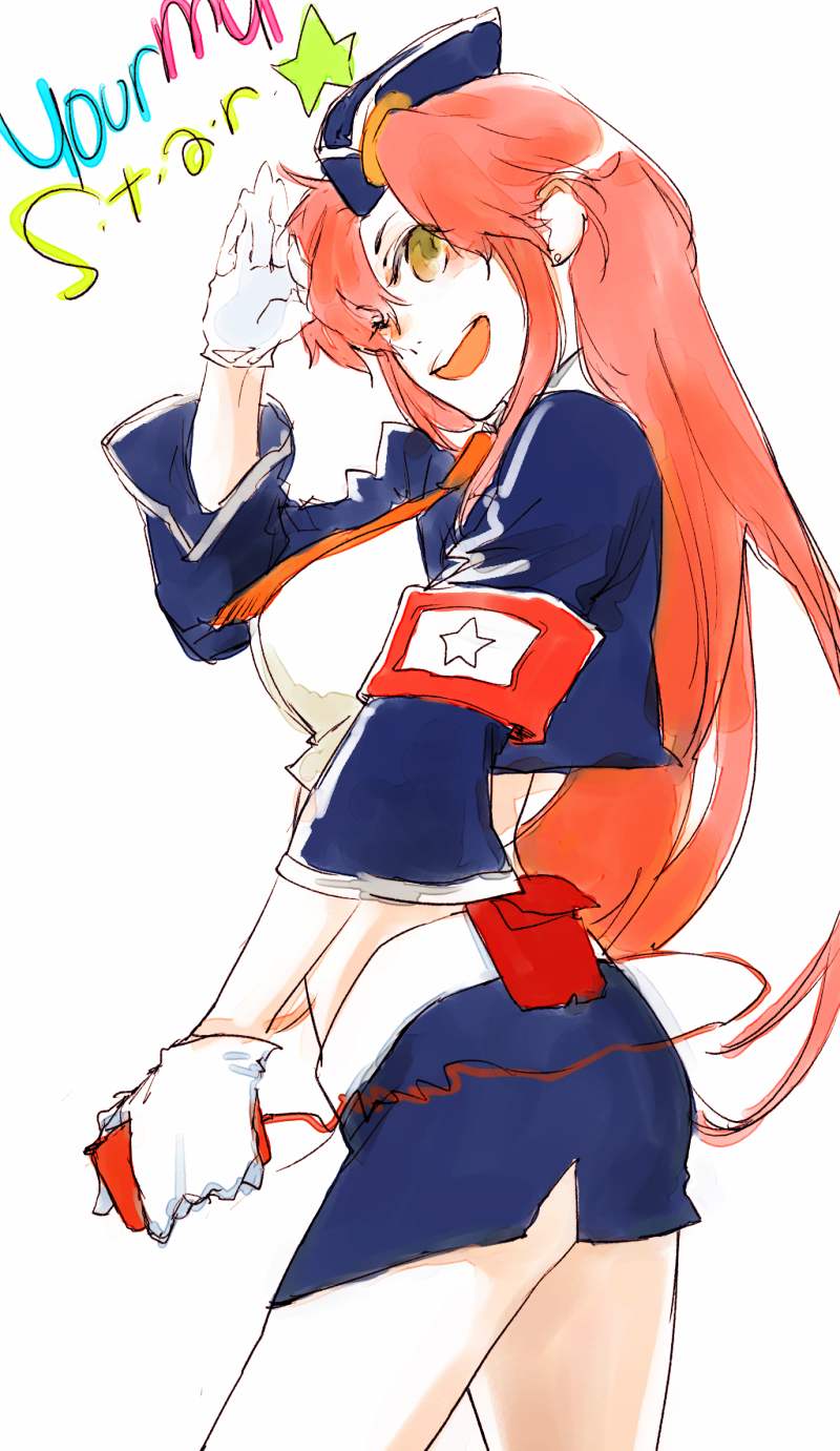 yoko littner (tengen toppa gurren lagann and 1 more) drawn by moyashi_(narukami)