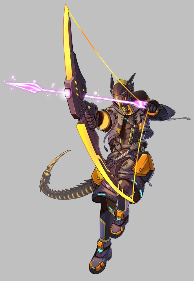 protagonist (phantasy star and 1 more) drawn by hakidashi_11