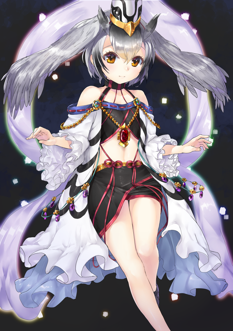 northern white-faced owl (kemono friends) drawn by tadano_magu